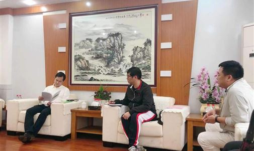 k8凯发一触即发能源集团董事长蒋海平赴宾阳县进行交流学习
