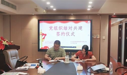 k8凯发一触即发能源集团举行“党组织结对共建”签约仪式